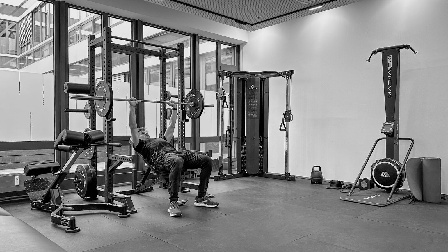 Trainingsraum in Mainz im modernen Co-Working-Space The Pier